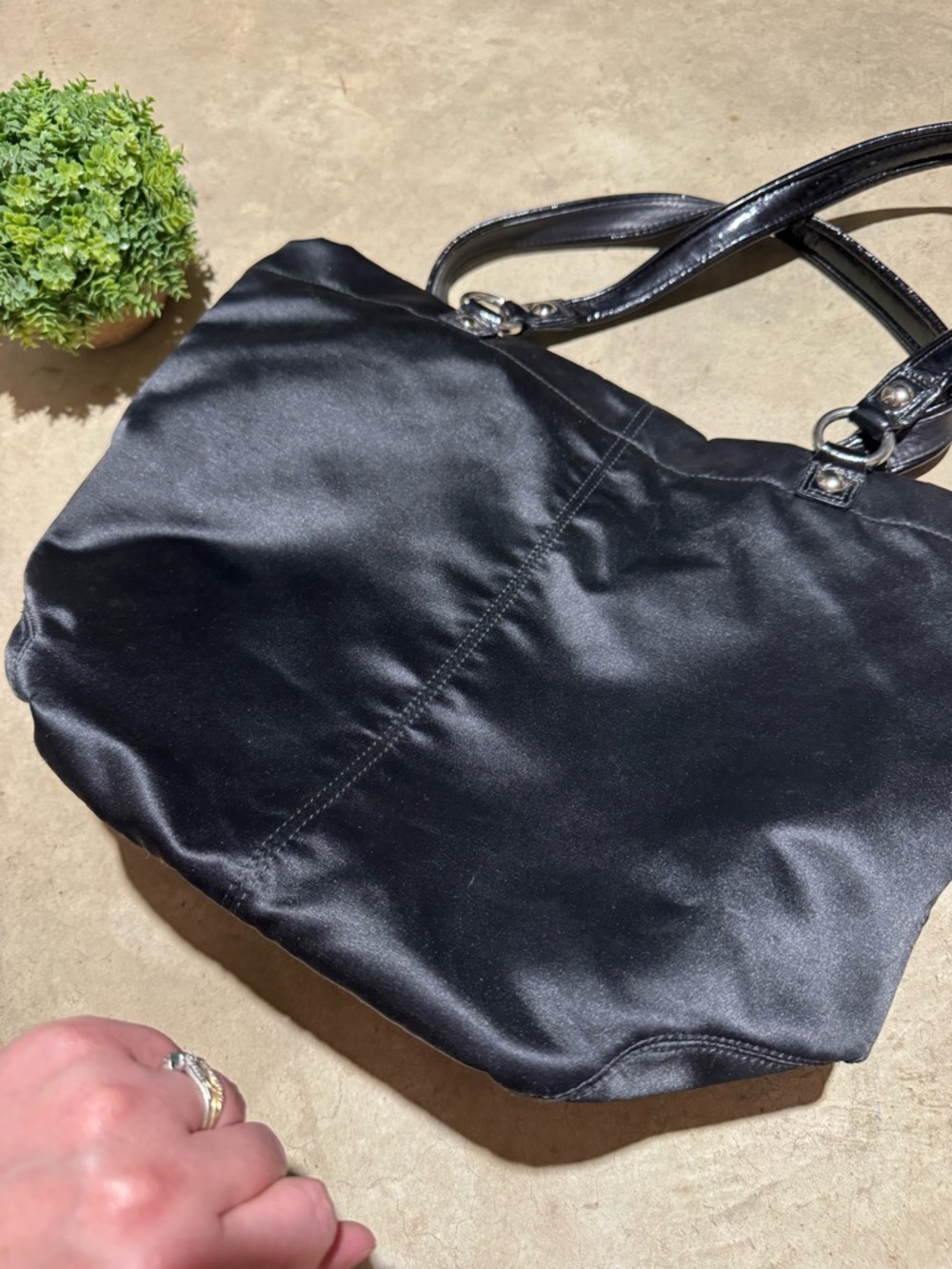 Coach Poppy Limited Edition Holiday Rhinestone Tote Bag Purse Fourth of July - Picture 6 of 10